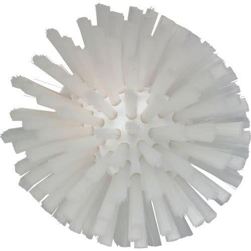 Lot de 8 Brosse ronde à pas de vis, Ø135 mm, Medium, Blanc thumbnail image 1