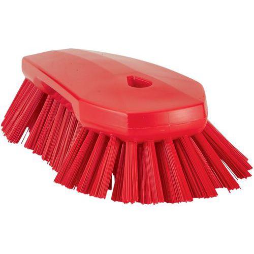 Lot de 10 Brosse papillon à main XL, 240 mm, Très dur, Rouge thumbnail image 1