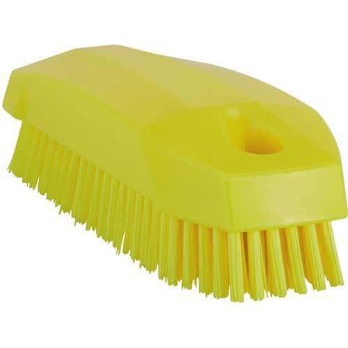 Lot de 25 Brosse à main S / Brosse à ongles , 130 mm, Dur, Jaune thumbnail image 1