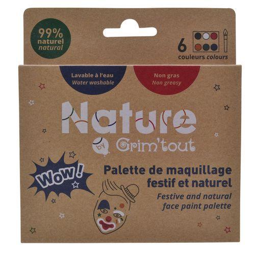 Palette de maquillage WOW! 6 godets 36mm x 3,2g thumbnail image 1