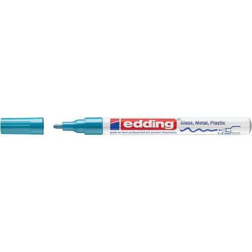 Lot de 10 Marqueur peinture edding 751-pointe ogive moyenne-bleu clair thumbnail image 1