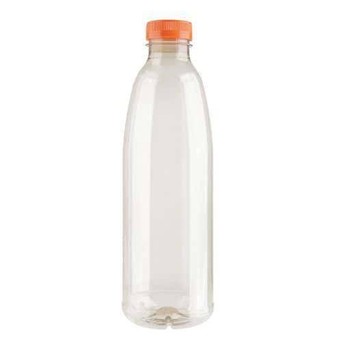 Flacon PET 250 mL à 1L et bouchon orange - Bunzl fullname image