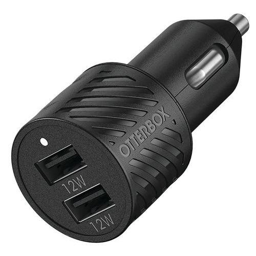 Chargeur de voiture Premium charge rapide antichoc double port USB-A thumbnail image 1