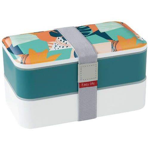 Boîte repas 2 compartiments Lunch Box Easylife fullname image