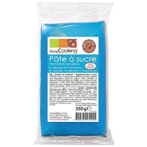 Pâte à sucre arôme vanille 250 g Bleue - Scrapcooking thumbnail image 1