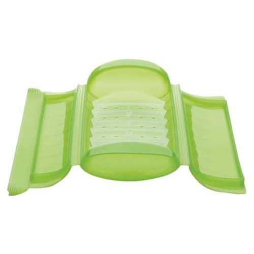 Papillote en silicone Verte + grille - 3/4 personnes - Lekue fullname image