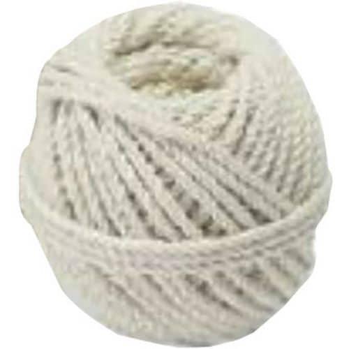 Tresse coton naturel D2,5mm - 10 pelotes de 100g L22m thumbnail image 1