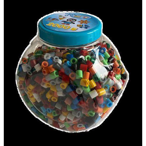 Baril de 2000 perles couleurs assorties - Hama maxi fullname image