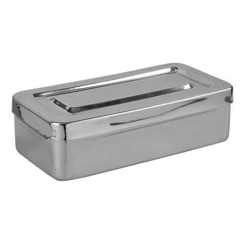 Boite en Inox rectangulaire avec couvercle Holtex fullname image