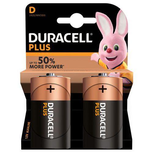 Pile bâton LR20 - Duracell plus fullname image