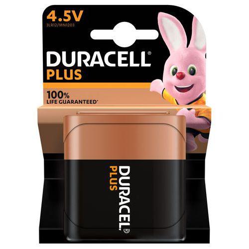 Pile alcaline 4.5V x1 DURACELL 100%plus thumbnail image 1