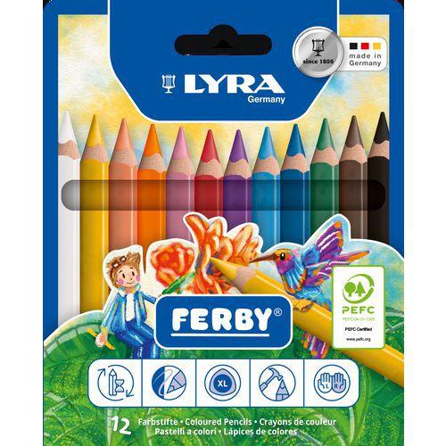 Etui 12 crayons ferby 12 cm Ø mine 6,25 mm - Lyra fullname image