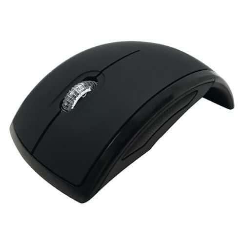 Souris pliable M150W sans fil nano USB noire- Dacomex fullname image