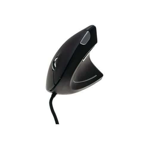 Souris verticale V150U USB noire - Dacomex fullname image