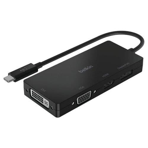 Adaptateur USB-C multimédia avec ou sans recharge - Belkin fullname image