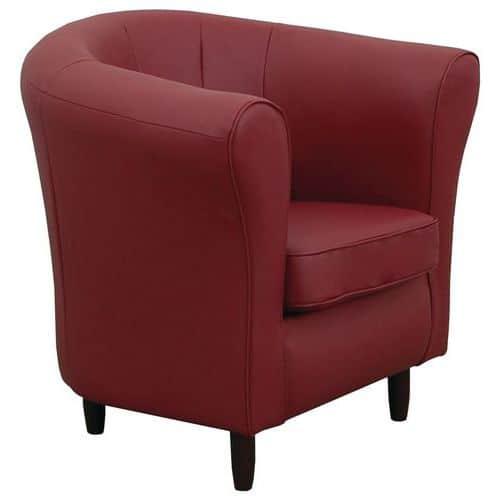 Fauteuil accueil Marta enduit PVC MMP fullname image