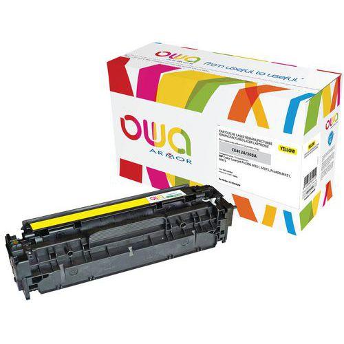 Toner reconditionné HP 305A Yellow - OWA fullname image