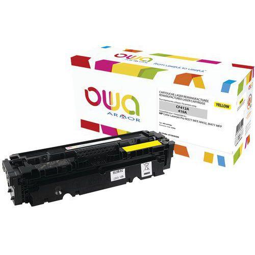 Toner reconditionné HP CF412A Yellow - OWA fullname image