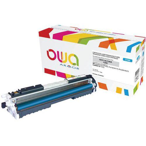 Toner reconditionné HP 126A Cyan - OWA fullname image