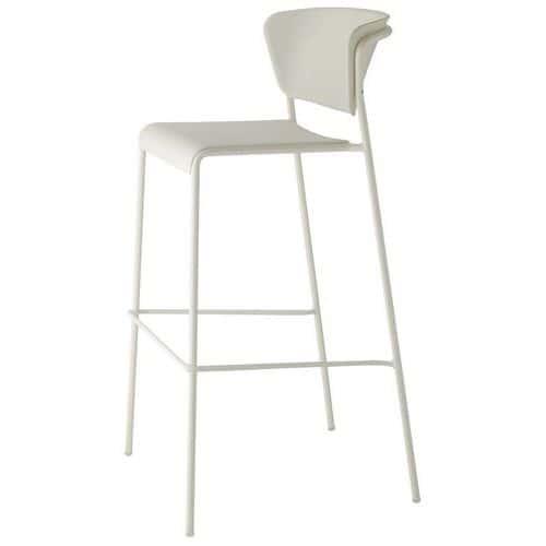 Tabouret Lisa technopolymère hauteur 75 cm S-CAB fullname image