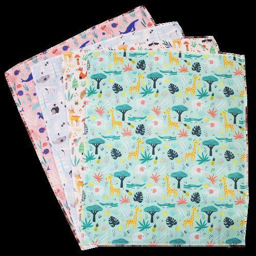 Coupon tissu 45,5 x 55 cm imprimés animaux fullname image