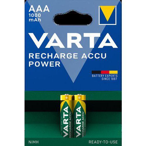 Pile rechargeable AAA (LR03) - Varta fullname image