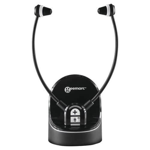 Casque TV CL7370 OPTI amplifié avec entrée optique - Geemarc thumbnail image 1