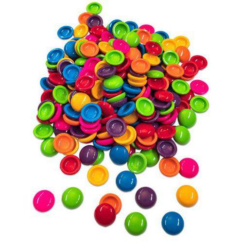 Assortiment de 250 pions en plastique thumbnail image 1