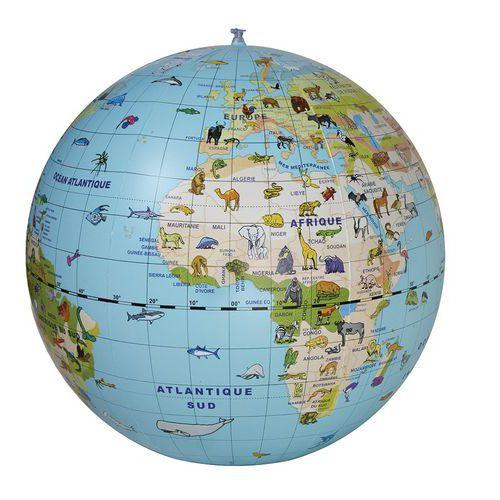 Globe gonflable animaux maxi thumbnail image 1