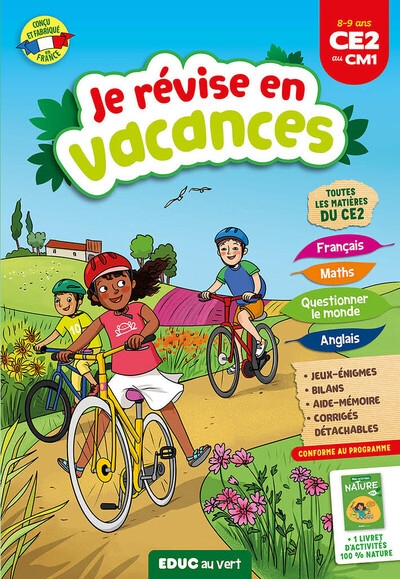 Je révise en vacances - du ce2 au cm1 - Image principale