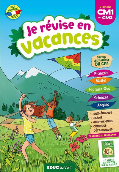 Je révise en vacances - du cm1 au cm2 - Image principale