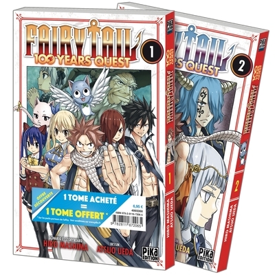 Fairy tail - 100 years quest pack offre découverte t01 et t02 - Image principale