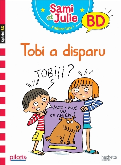 Lecture cp - collection pilotis - sami et julie tobi a disparu - album - ed. 2019 - Image principale