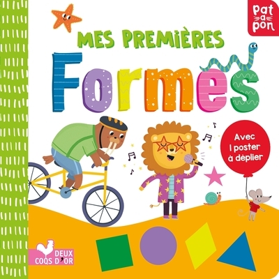 Mes premières formes - livre avec poster à déplier - Image principale