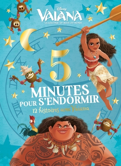 Vaiana - 5 minutes pour s'endormir - 12 histoires avec vaiana - disney princesses - Image principale