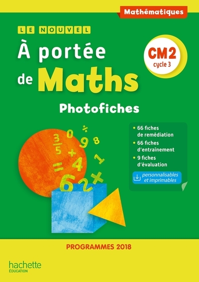 Le nouvel a portée de maths cm2 - photofiches - edition 2019 - Image principale