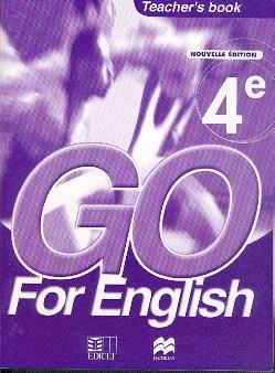Go for english 4e / livre du professeur (sénégal) - Image principale
