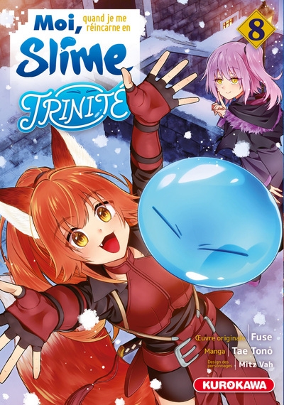 Moi, quand je me réincarne en slime - trinité - tome 8 - Image principale