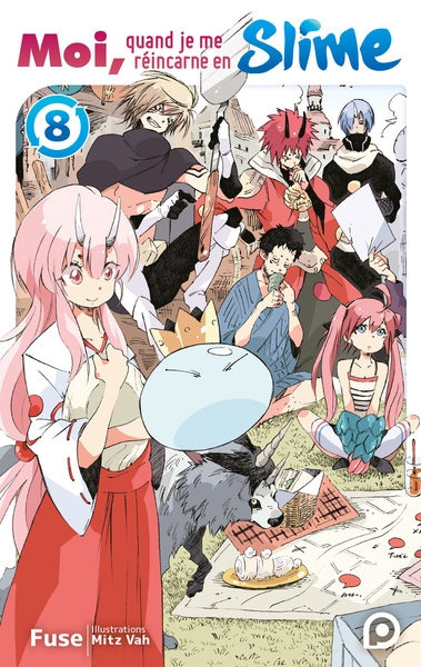 Roman moi, quand je me réincarne en slime - tome 8 - Image principale