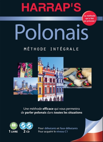 Harrap's méthode intégrale polonais 2 cd+livre - Image principale