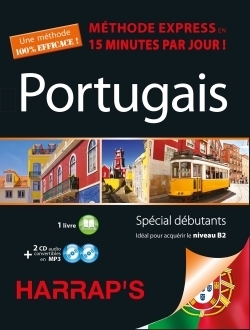 Harrap's méthode express portugais 2 cd+livre - Image principale