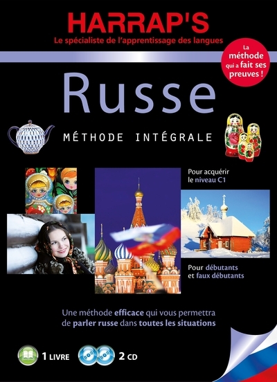 Harrap's méthode intégrale russe - 2 cd + livre - Image principale