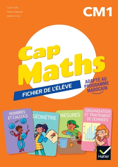 Cap maths maroc cm1 - ed. 2026 - fichier élève - Image principale
