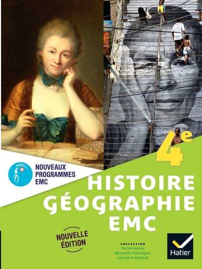 Histoire-géographie-emc 4e - ed. 2025 - livre élève - Image principale