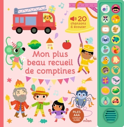 Mon plus beau recueil de comptines - Image principale