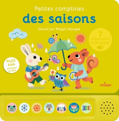 Petites comptines des saisons - Image principale