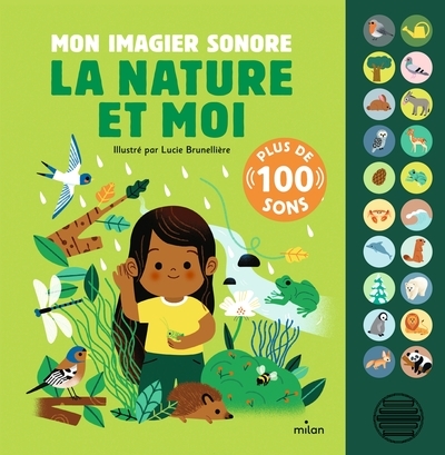 Mon grand livre sonore - mon imagier sonore : la nature et moi - dès 1 an - Image principale