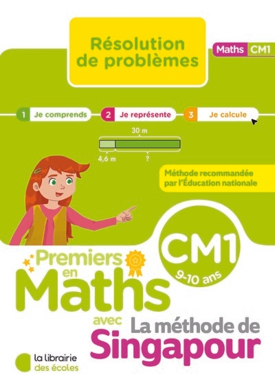 Premiers en maths - méthode de singapour - résolution de problèmes cm1 (2026) - Image principale