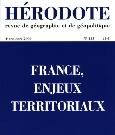 Hérodote - numéro 135 - france, enjeux territoriaux - Image principale