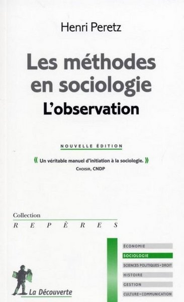 Les méthodes en sociologie. l'observation - Image principale